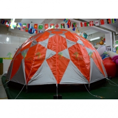 Customized Orange Camping Folding Tents Size 4m in High Quality