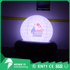 LED inflatable advertising PVC balloon for advertising promotion