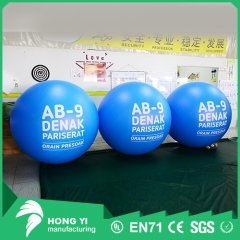 Very good blue outdoor activity inflatable advertising ball
