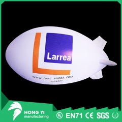Outdoor advertising printing promotion white LED light airship