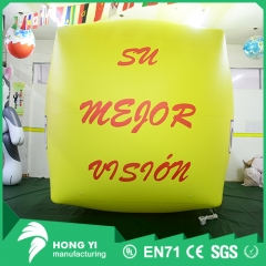 Outdoor giant LLED lamp advertising printing inflatable cube