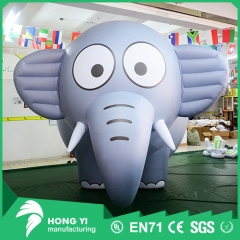 Giant cute inflatable cartoon elephant for event exhibition