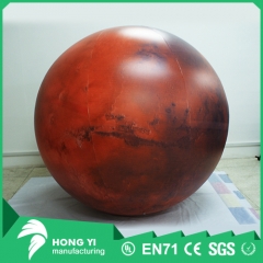 HD pattern printing inflatable Mars planet decoration ball