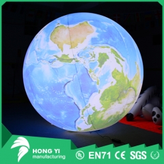 Inflatable LED light globe balloon for decoration