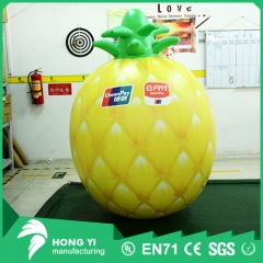 PVC inflatable fruit inflatable yellow pineapple model HD pattern printing