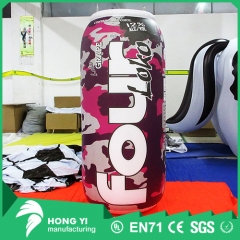 HD pattern printing inflatable camouflage beer cans for advertising and decoration