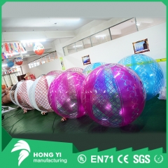 Advertising pattern printing inflatable transparent PVC beach balloon