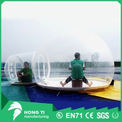 Large transparent PVC bubble inflatable tent dome family party tent