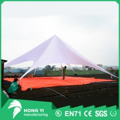 Outdoor large white shade star tent can be used for event festival star tent