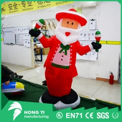 Christmas decoration inflatable cartoon dancing cute Santa Claus