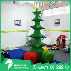 Christmas decoration inflatable lovely Christmas tree indoor inflatable Christmas tree