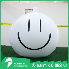 Custom Mall Advertising Decoration Inflatable Big Smile Face Balloon